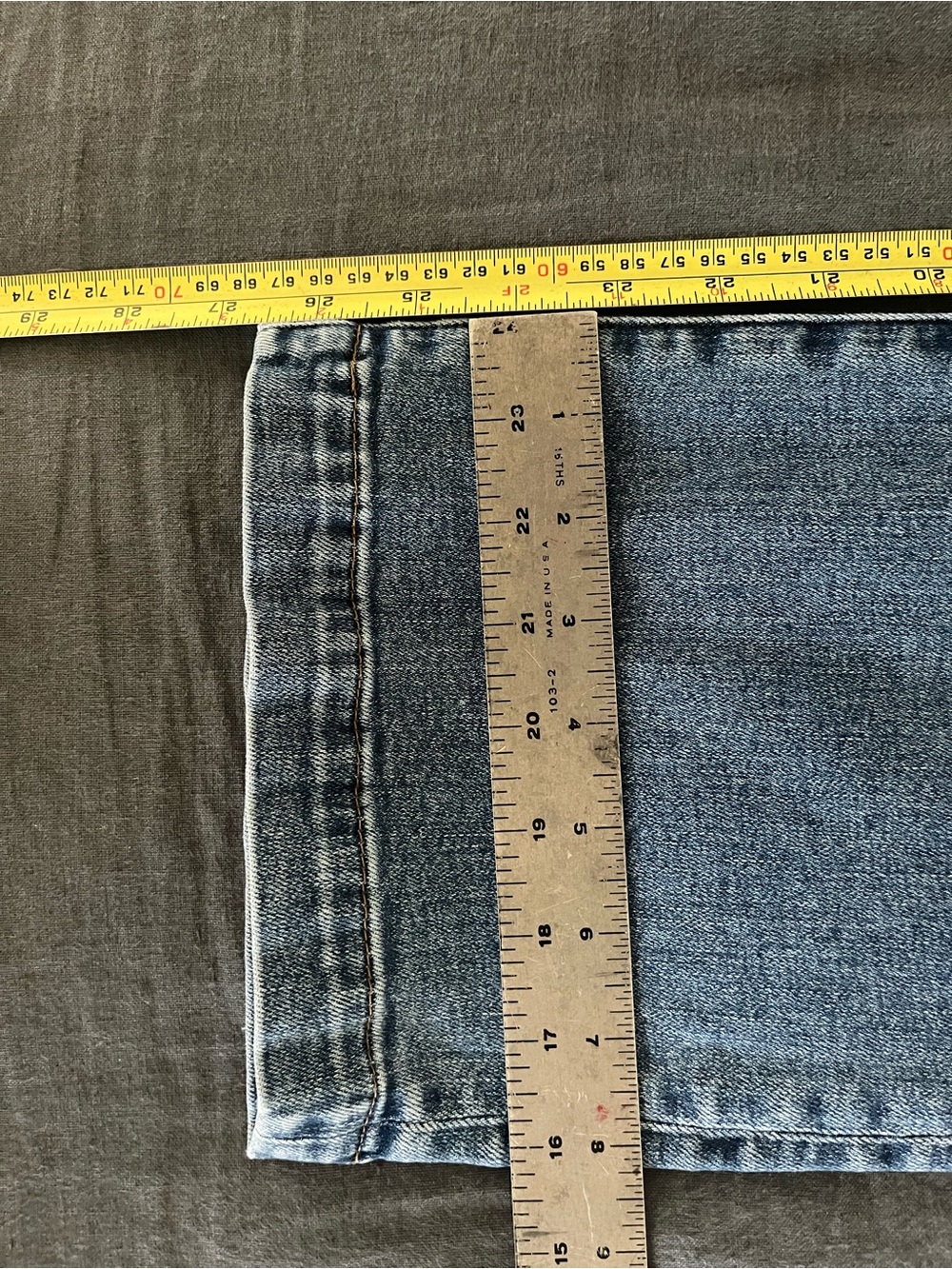Madewell Kick OutDark Jeans - Picture 6 of 7